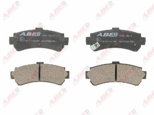 ABE C21037ABE Rear disc brake pads, set C21037ABE: Buy near me in Poland at 2407.PL - Good price!