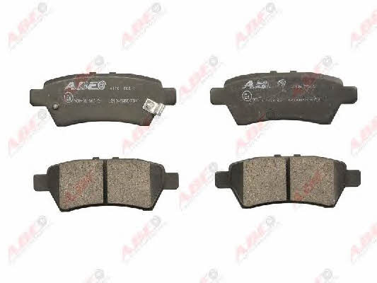 ABE C21046ABE Rear disc brake pads, set C21046ABE: Buy near me in Poland at 2407.PL - Good price!