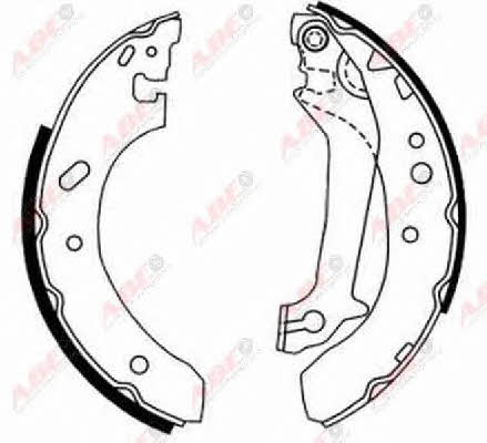 ABE C0G026ABE Brake shoe set C0G026ABE: Buy near me at 2407.PL in Poland at an Affordable price!