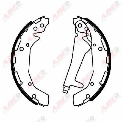 ABE C0Y008ABE Brake shoe set C0Y008ABE: Buy near me at 2407.PL in Poland at an Affordable price!