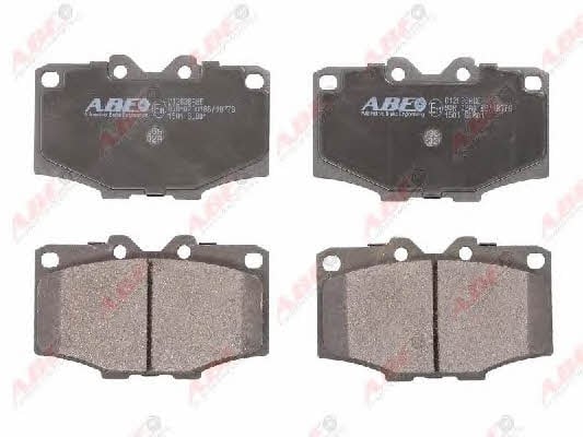 ABE C12036ABE Front disc brake pads, set C12036ABE: Buy near me at 2407.PL in Poland at an Affordable price!