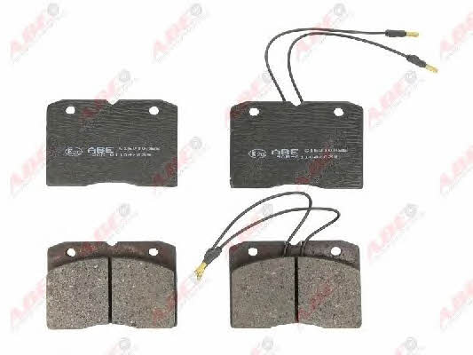 ABE C1E010ABE Front disc brake pads, set C1E010ABE: Buy near me at 2407.PL in Poland at an Affordable price!