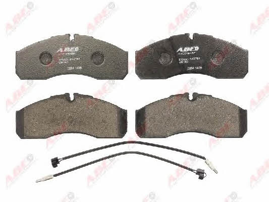 ABE C1E018ABE Front disc brake pads, set C1E018ABE: Buy near me at 2407.PL in Poland at an Affordable price!