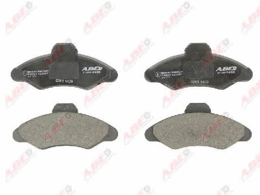 ABE C1G017ABE Front disc brake pads, set C1G017ABE: Buy near me in Poland at 2407.PL - Good price!