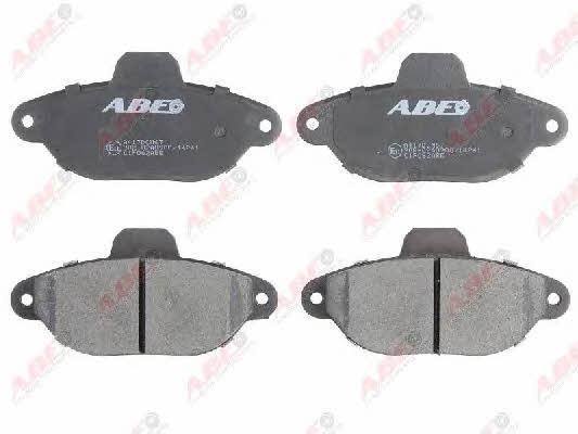 ABE C1F062ABE Тормозные колодки дисковые передние, комплект C1F062ABE: Отличная цена - Купить в Польше на 2407.PL!