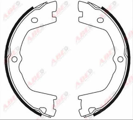 ABE CRE001ABE Parking brake shoes CRE001ABE: Buy near me in Poland at 2407.PL - Good price!