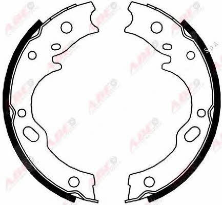 ABE C05066ABE Parking brake shoes C05066ABE: Buy near me in Poland at 2407.PL - Good price!