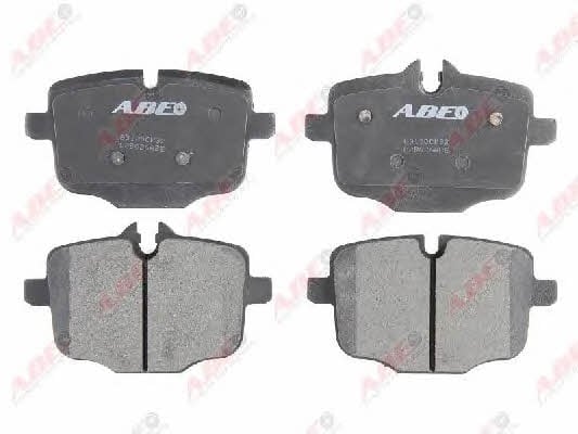ABE C2B026ABE Rear disc brake pads, set C2B026ABE: Buy near me in Poland at 2407.PL - Good price!