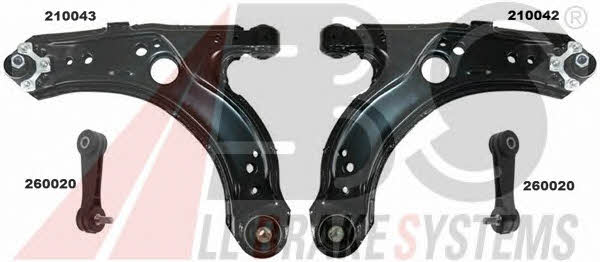 ABS 219905 Control arm kit 219905: Buy near me in Poland at 2407.PL - Good price!