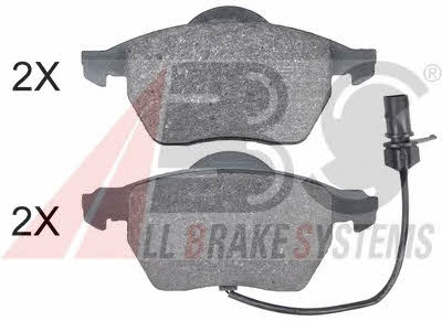 ABS 35026 OE Brake Pad Set, disc brake 35026OE: Buy near me in Poland at 2407.PL - Good price!