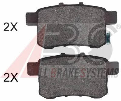 ABS 37756 OE Brake Pad Set, disc brake 37756OE: Buy near me at 2407.PL in Poland at an Affordable price!