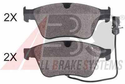 ABS 35041 OE Brake Pad Set, disc brake 35041OE: Buy near me in Poland at 2407.PL - Good price!