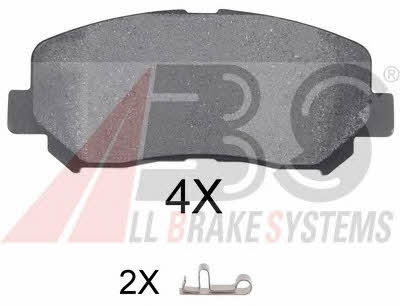 ABS 37929 OE Brake Pad Set, disc brake 37929OE: Buy near me in Poland at 2407.PL - Good price!
