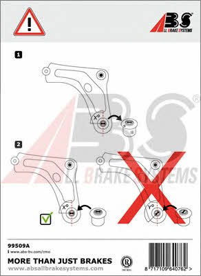 ABS 271532 Control Arm-/Trailing Arm Bush 271532: Buy near me at 2407.PL in Poland at an Affordable price!