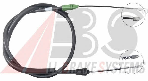 ABS K19823 Parking brake cable left K19823: Buy near me in Poland at 2407.PL - Good price!