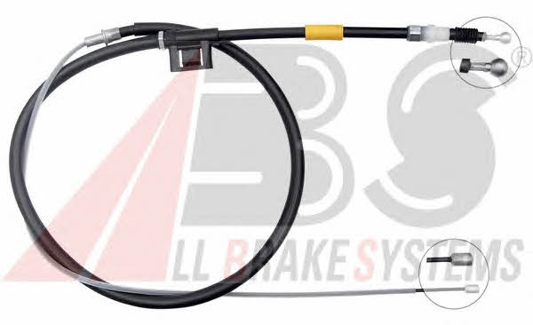 ABS K17266 Parking brake cable left K17266: Buy near me in Poland at 2407.PL - Good price!