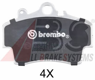 ABS 37094S Brake Pad Set, disc brake 37094S: Buy near me in Poland at 2407.PL - Good price!