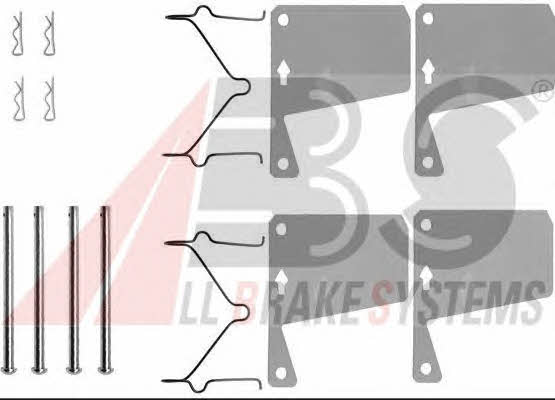 ABS 0960Q Mounting kit brake pads 0960Q: Buy near me in Poland at 2407.PL - Good price!