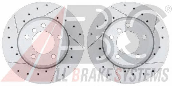 ABS 17023S Front brake disc ventilated 17023S: Buy near me at 2407.PL in Poland at an Affordable price!