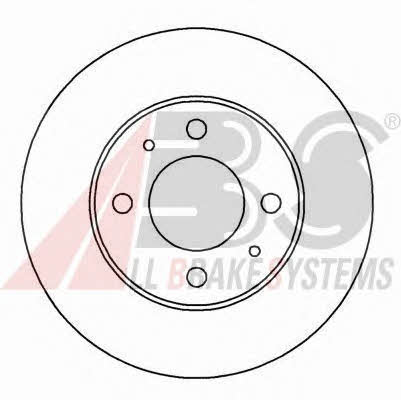 ABS 15044 Unventilated front brake disc 15044: Buy near me in Poland at 2407.PL - Good price!