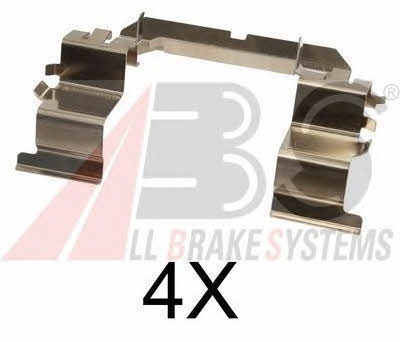 ABS 1738Q Mounting kit brake pads 1738Q: Buy near me in Poland at 2407.PL - Good price!