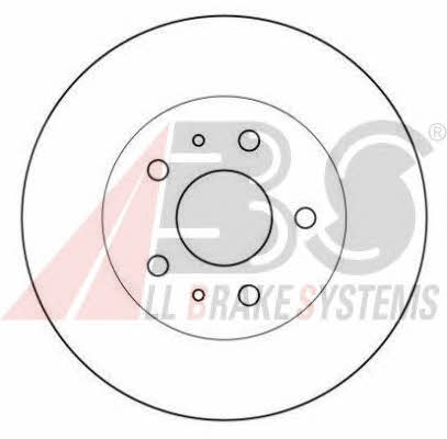 ABS 15911 Unventilated front brake disc 15911: Buy near me in Poland at 2407.PL - Good price!