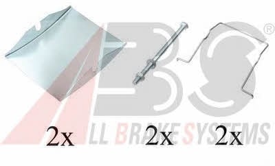 ABS 1623Q Mounting kit brake pads 1623Q: Buy near me in Poland at 2407.PL - Good price!