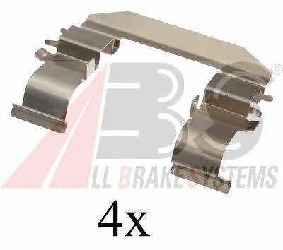ABS 1664Q Mounting kit brake pads 1664Q: Buy near me in Poland at 2407.PL - Good price!