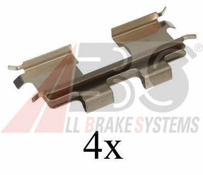 ABS 1667Q Mounting kit brake pads 1667Q: Buy near me at 2407.PL in Poland at an Affordable price!