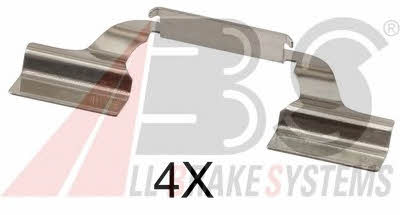 ABS 1685Q Mounting kit brake pads 1685Q: Buy near me in Poland at 2407.PL - Good price!
