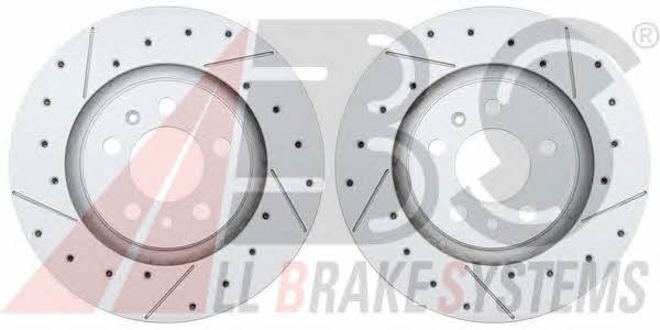 ABS 16881S Brake disc 16881S: Buy near me in Poland at 2407.PL - Good price!