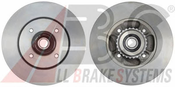 ABS 17447C Brake disc 17447C: Buy near me in Poland at 2407.PL - Good price!