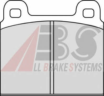 ABS 36025/1 Brake Pad Set, disc brake 360251: Buy near me in Poland at 2407.PL - Good price!