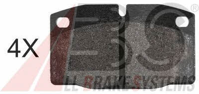 ABS 36145 OE Brake Pad Set, disc brake 36145OE: Buy near me in Poland at 2407.PL - Good price!