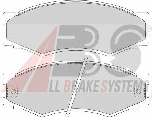 ABS 36168/1 Brake Pad Set, disc brake 361681: Buy near me in Poland at 2407.PL - Good price!