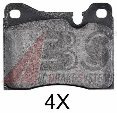 ABS 36386 OE Brake Pad Set, disc brake 36386OE: Buy near me in Poland at 2407.PL - Good price!
