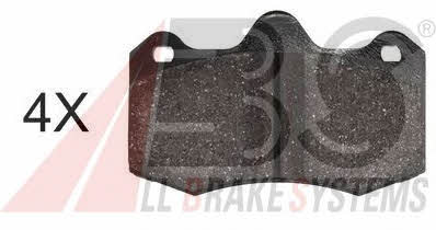 ABS 37471 OE Brake Pad Set, disc brake 37471OE: Buy near me in Poland at 2407.PL - Good price!