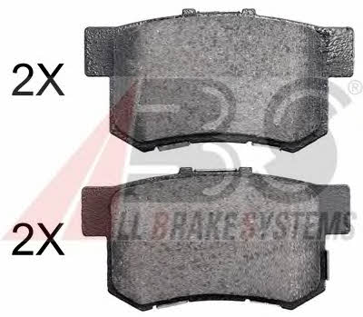 ABS 36712 OE Brake Pad Set, disc brake 36712OE: Buy near me in Poland at 2407.PL - Good price!