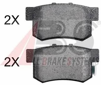 ABS 36757 OE Brake Pad Set, disc brake 36757OE: Buy near me in Poland at 2407.PL - Good price!