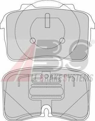 ABS 36813 OE Brake Pad Set, disc brake 36813OE: Buy near me at 2407.PL in Poland at an Affordable price!