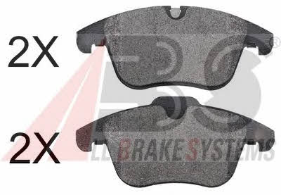 ABS 37686 OE Brake Pad Set, disc brake 37686OE: Buy near me in Poland at 2407.PL - Good price!