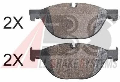 ABS 37703 OE Brake Pad Set, disc brake 37703OE: Buy near me in Poland at 2407.PL - Good price!