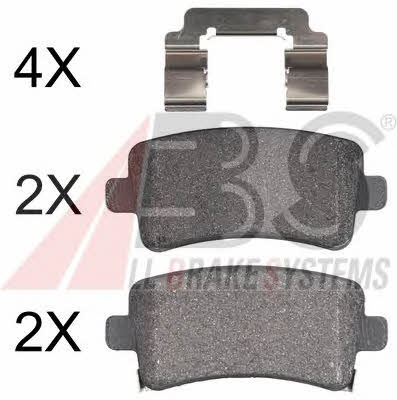 ABS 37729 OE Brake Pad Set, disc brake 37729OE: Buy near me in Poland at 2407.PL - Good price!