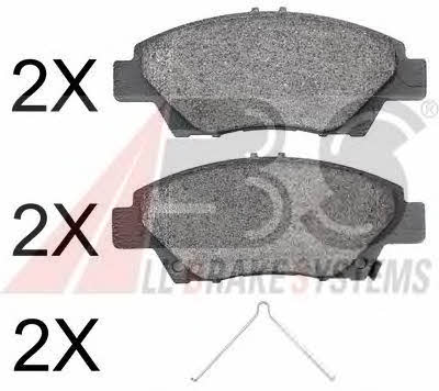 ABS 37754 OE Brake Pad Set, disc brake 37754OE: Buy near me in Poland at 2407.PL - Good price!