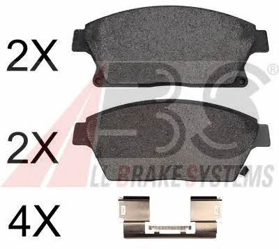 ABS 37764 OE Brake Pad Set, disc brake 37764OE: Buy near me in Poland at 2407.PL - Good price!