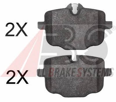 ABS 37787 Brake Pad Set, disc brake 37787: Buy near me in Poland at 2407.PL - Good price!
