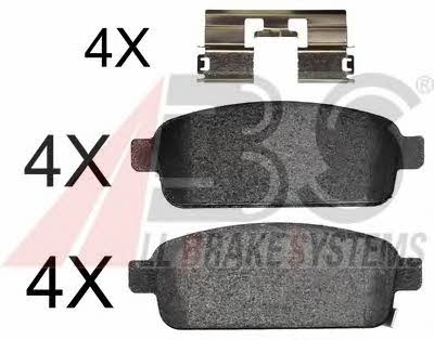 ABS 37790 OE Brake Pad Set, disc brake 37790OE: Buy near me in Poland at 2407.PL - Good price!