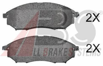 ABS 37791 OE Brake Pad Set, disc brake 37791OE: Buy near me in Poland at 2407.PL - Good price!
