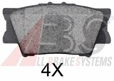 ABS 37545 OE Brake Pad Set, disc brake 37545OE: Buy near me in Poland at 2407.PL - Good price!