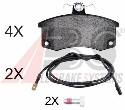 ABS 37079 OE Brake Pad Set, disc brake 37079OE: Buy near me in Poland at 2407.PL - Good price!